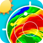 weather radar free android application logo